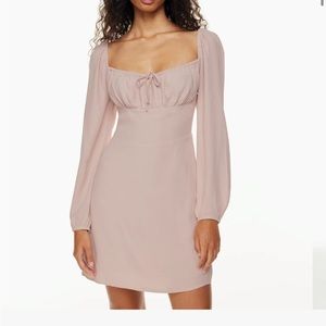 Aritzia Delilah Longsleeve Dress